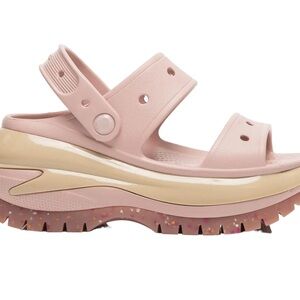 Crocs Classic Mega Crush Sandal Clay 207989-6TY High Heel Limited Edition